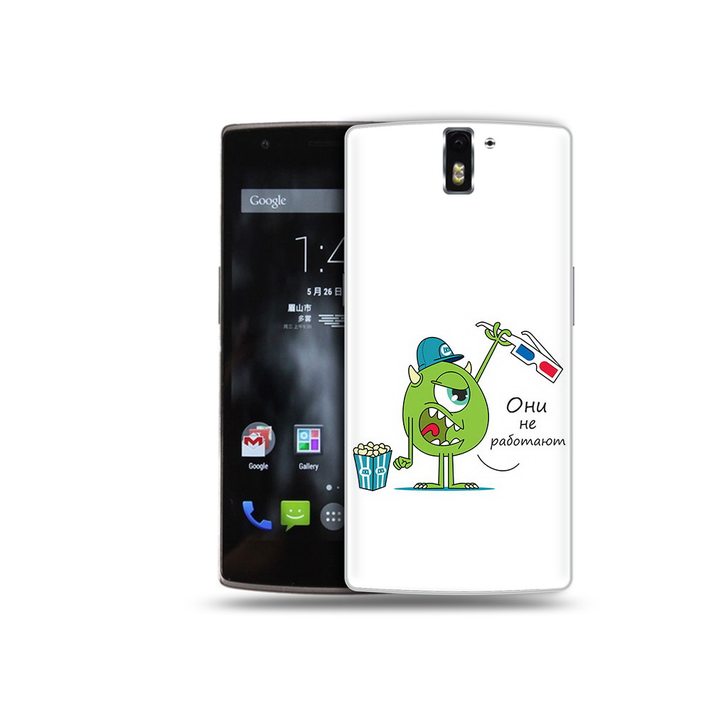 

Чехол MyPads Tocco для OnePlus One Очки не работают, Прозрачный, Tocco