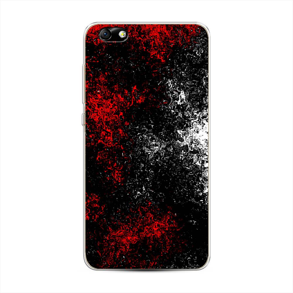 

Чехол на Honor 4X "Монотипия", Красный;черный;белый, 63550-3