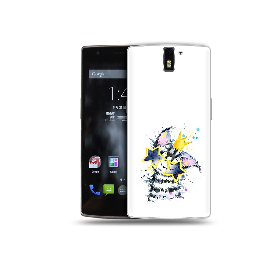 

Чехол MyPads Tocco для OnePlus One Мартовский Нуся, Прозрачный, Tocco