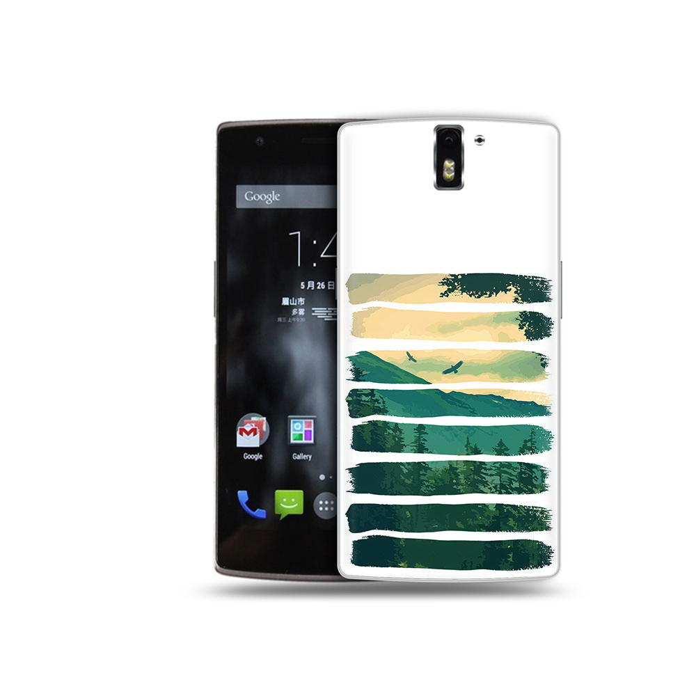 

Чехол MyPads Tocco для OnePlus One Лесная чаща, Прозрачный, Tocco