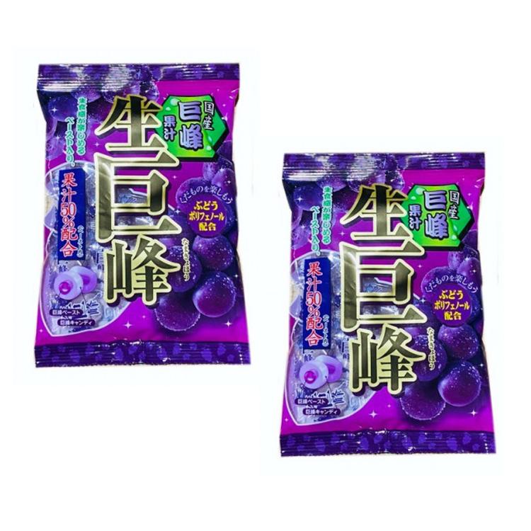

Карамель леденцовая с виноградной начинкой Nama Kyohou (2 шт. по 100 г)
