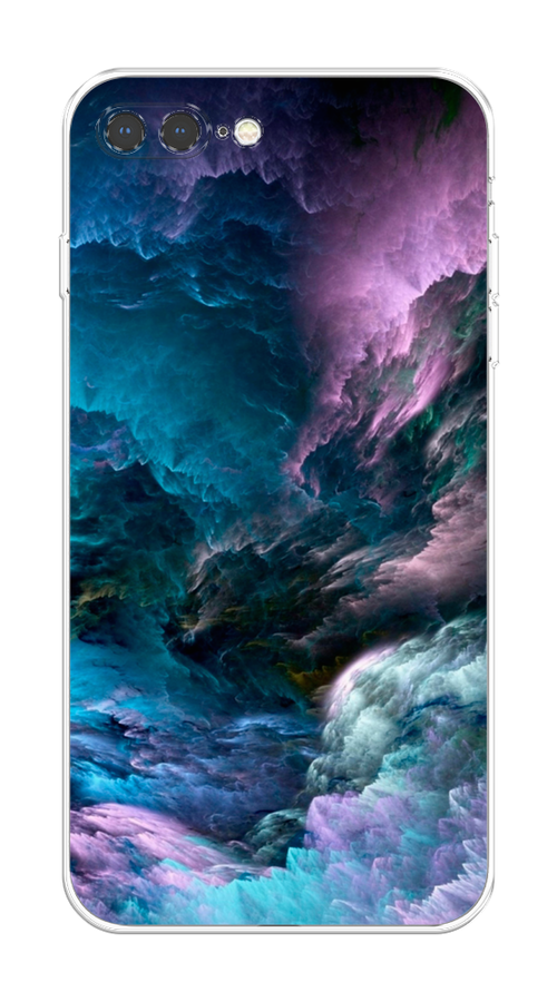 

Чехол на Apple iPhone 7 Plus "Загадочное небо", Синий;фиолетовый, 10750-1