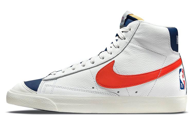 

Кеды унисекс Nike NBA x Nike Blazer knicks NBA 75 белые 44.5 EU, Белый, NBA x Nike Blazer knicks NBA 75