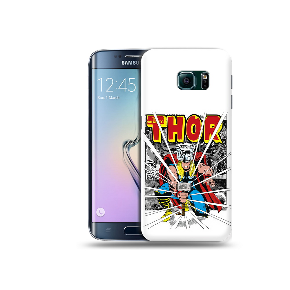 

Чехол MyPads Tocco для Samsung Galaxy S6 Edge тор рисунок, Прозрачный, Tocco