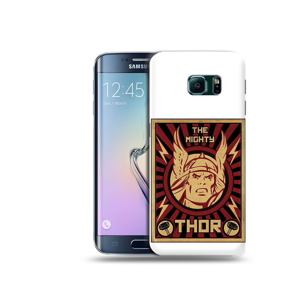 

Чехол MyPads Tocco для Samsung Galaxy S6 Edge тор лицо, Прозрачный, Tocco
