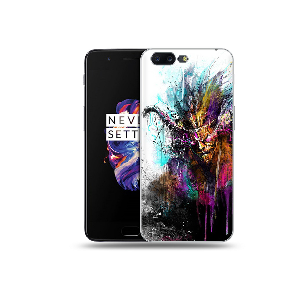 

Чехол MyPads Tocco для OnePlus 5 яркий дьявол, Прозрачный, Tocco