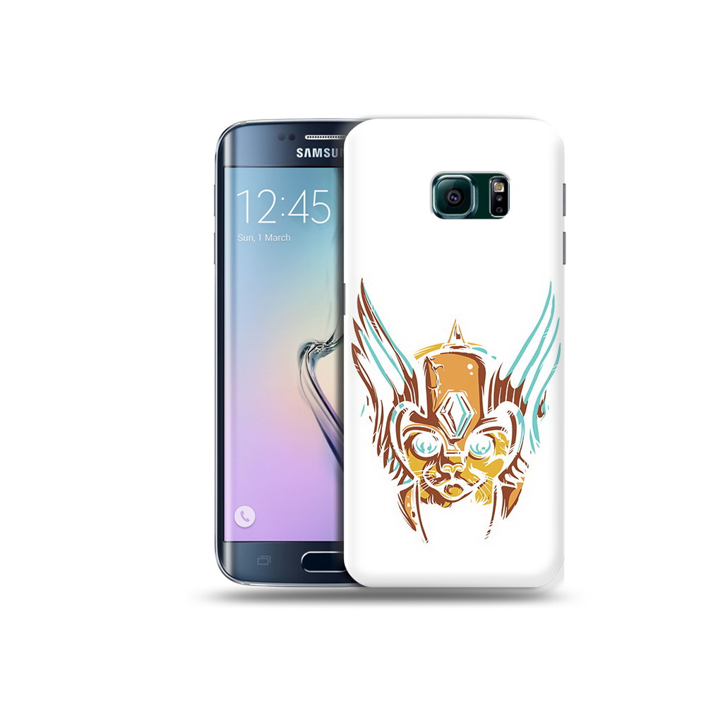

Чехол MyPads Tocco для Samsung Galaxy S6 Edge тор абстракция, Прозрачный, Tocco