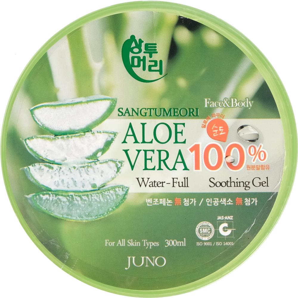 Гель для тела Juno Aloe Vera Soothing Gel для всех типов кожи 300 мл 275₽