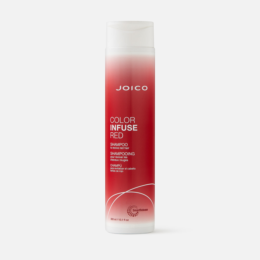 Шампунь для волос Joico Color Infuse Red для восстановления цвета, 300 мл