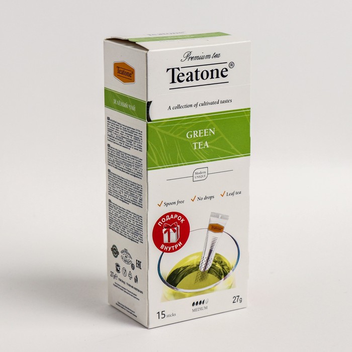 Чай зеленый TEATONE 15п*1,8г