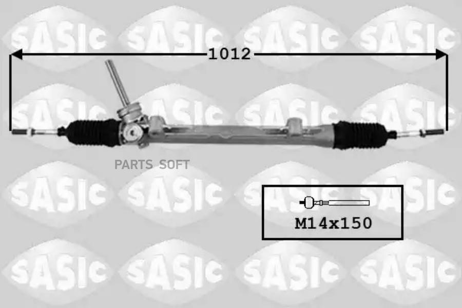 

SAS4006205_рейка рулевая! без г/у Renault Logan 1.4/1.6/1.6 16V 02>