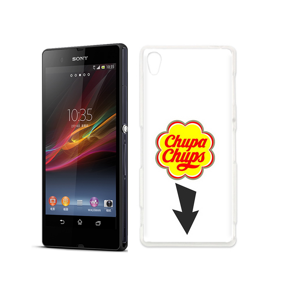 

Чехол MyPads Tocco для Sony Xperia Z чупа чупс, Прозрачный, Tocco