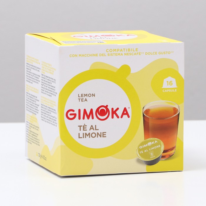 фото Чай в капсулах gimoka lemon tea, 16 капсул