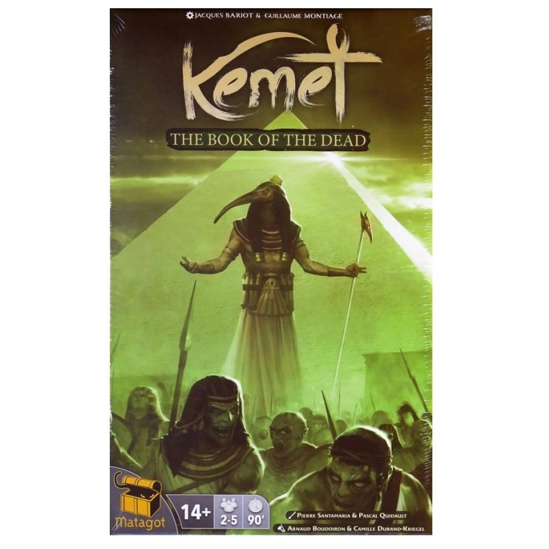 

Настольная игра Matagot Kemet Book of the Dead Кемет Книга мертвых