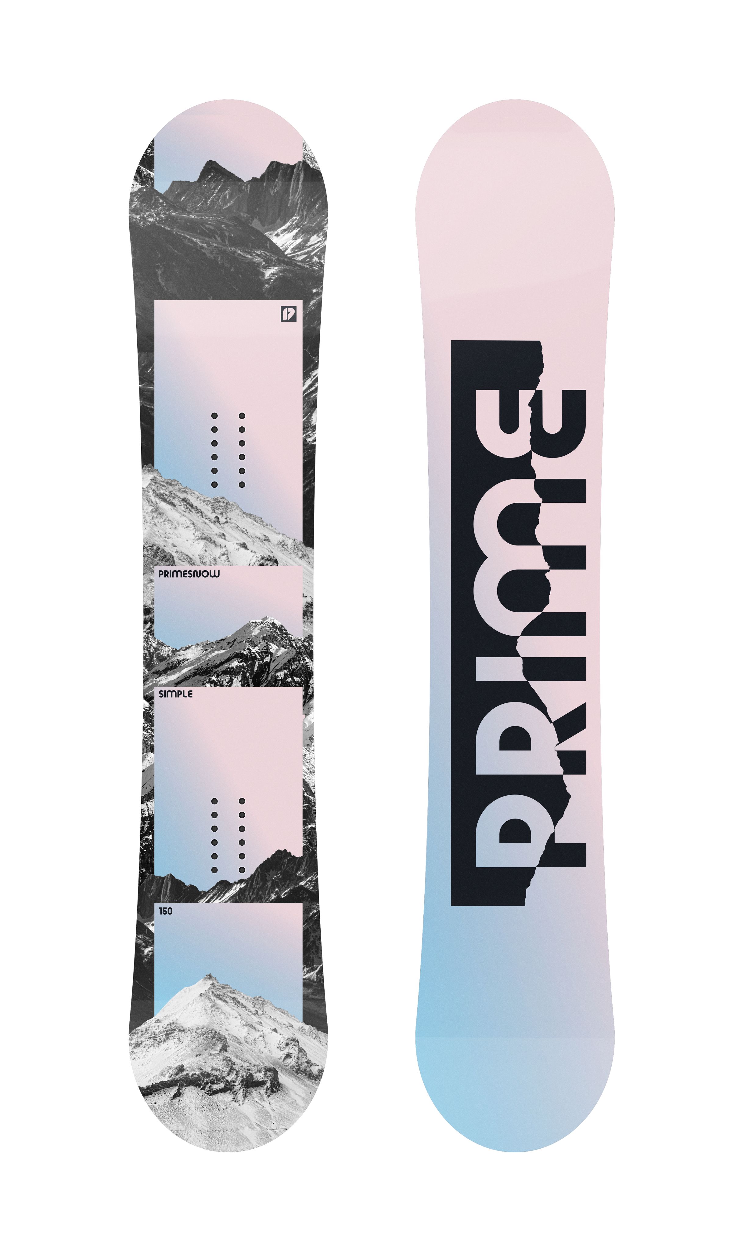 

Сноуборд PRIME - SIMPLE C1 24/25 144, Розовый;голубой, SIMPLEC124/25