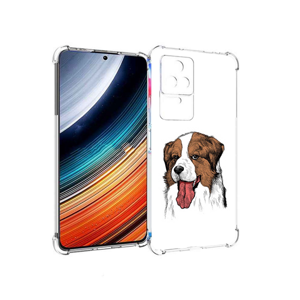 

Чехол MyPads бетховен для Xiaomi Redmi K40S/Poco F4, Прозрачный, Tocco