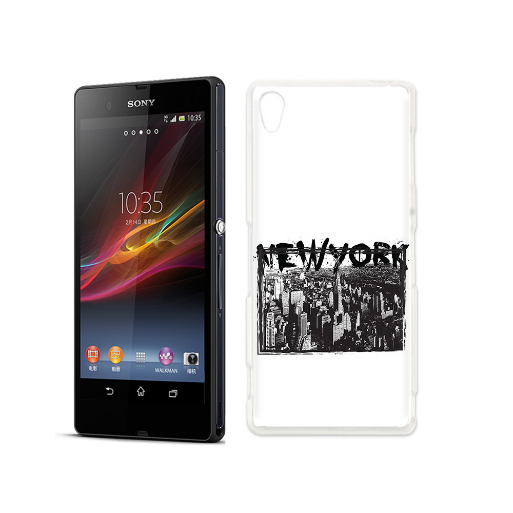 

Чехол MyPads Tocco для Sony Xperia Z че, Прозрачный, Tocco