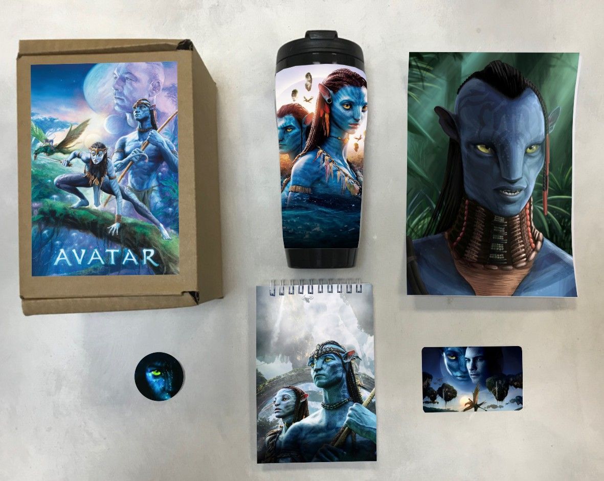 

Бокс с подарком Аватар, Avatar № 3, 5-3, 5 предметов, Бежевый, Аватар, Avatar № 3