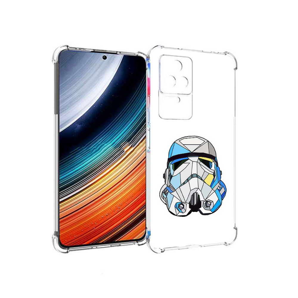 

Чехол MyPads star wars дарт вейдер для Xiaomi Redmi K40S/Poco F4, Прозрачный, Tocco