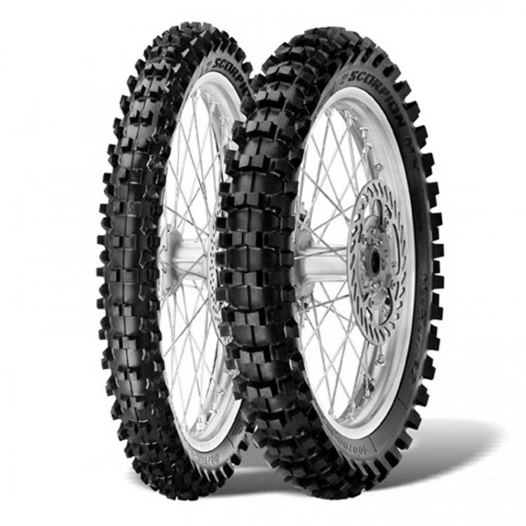 

Мотошины 90/100 R16 Pirelli Scorpion MX32 Mid Soft 51M TT Задняя (Rear) NHS