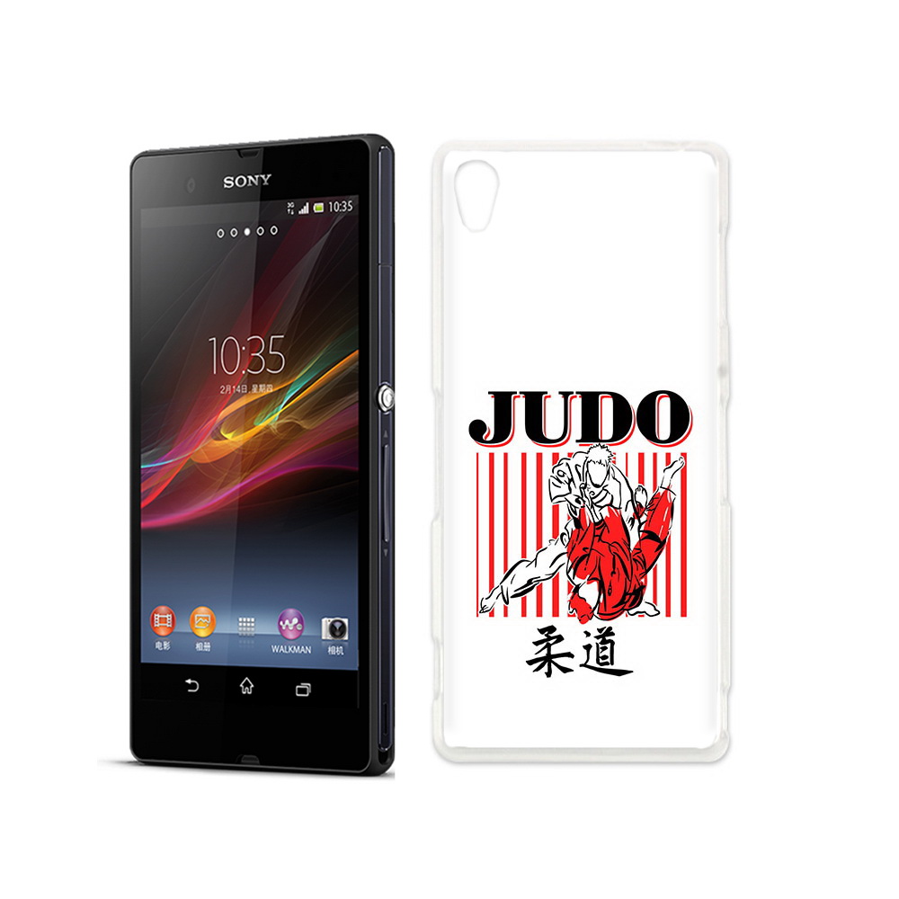 

Чехол MyPads Tocco для Sony Xperia Z Дзюдо, Прозрачный, Tocco