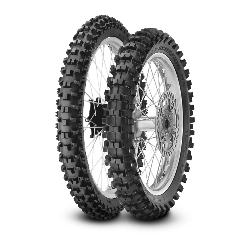 

Мотошины 80/100 R21 Pirelli Scorpion MX32 Mid Soft 51M TT Front MST
