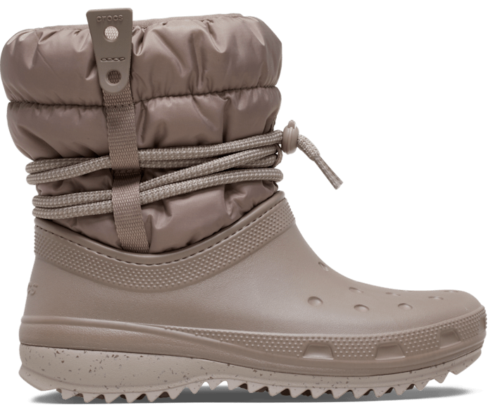 

Утепленные галоши женские Crocs CRW_207312 бежевые 39-40 RU (доставка из-за рубежа), CRW_207312