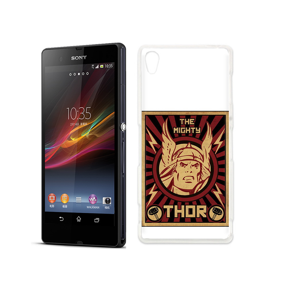 

Чехол MyPads Tocco для Sony Xperia Z тор лицо, Прозрачный, Tocco