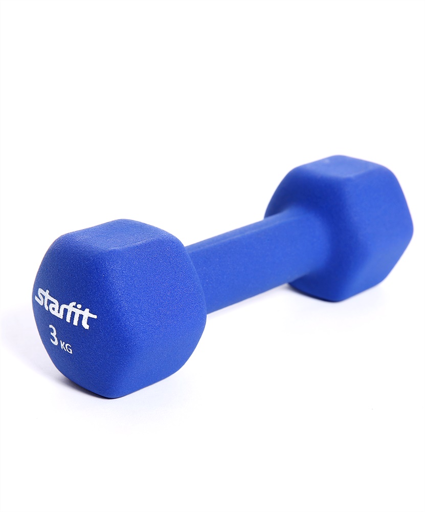 фото Гантель неопреновая starfit db-201 3 кг