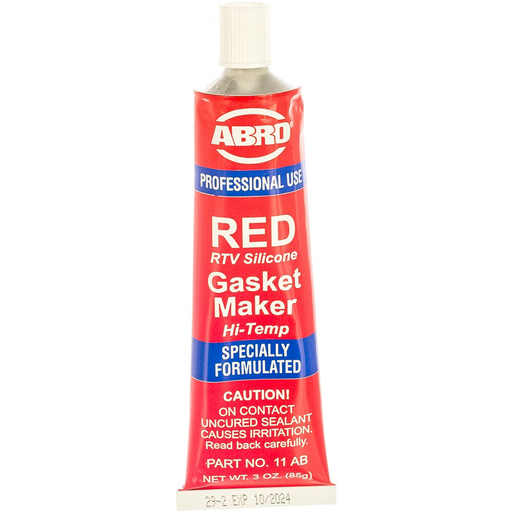 Высокотемпературный герметик прокладок ABRO красный USA 85г 11-AB-RW высокотемпературный герметик прокладок abro