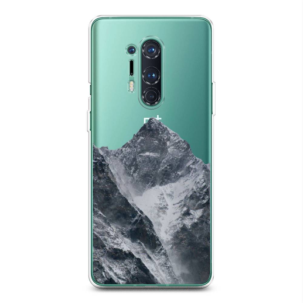 

Чехол на OnePlus 8 Pro "Горы арт 4", Серый;бежевый, 151050-2