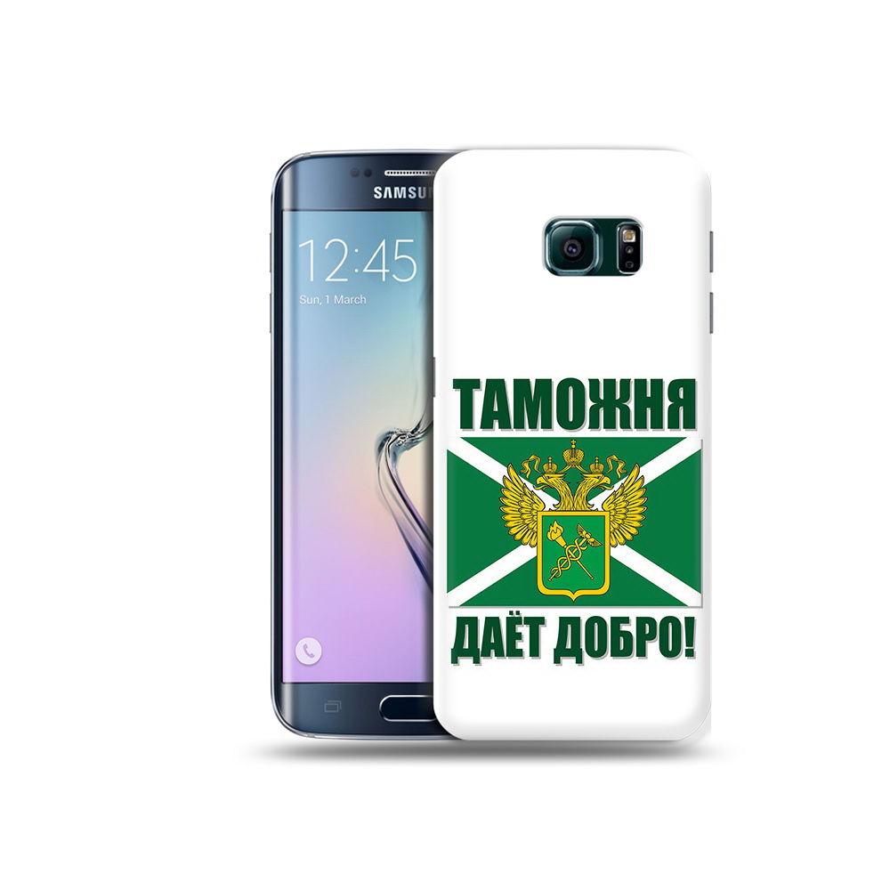 

Чехол MyPads Tocco для Samsung Galaxy S6 Edge таможня, Прозрачный, Tocco