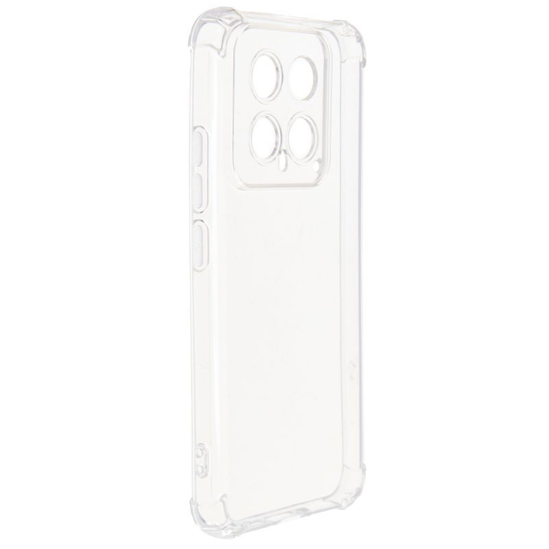 

Чехол Pero для Xiaomi 14 Silicone Transparent CC02-XM14-TR, Прозрачный, Xiaomi 14