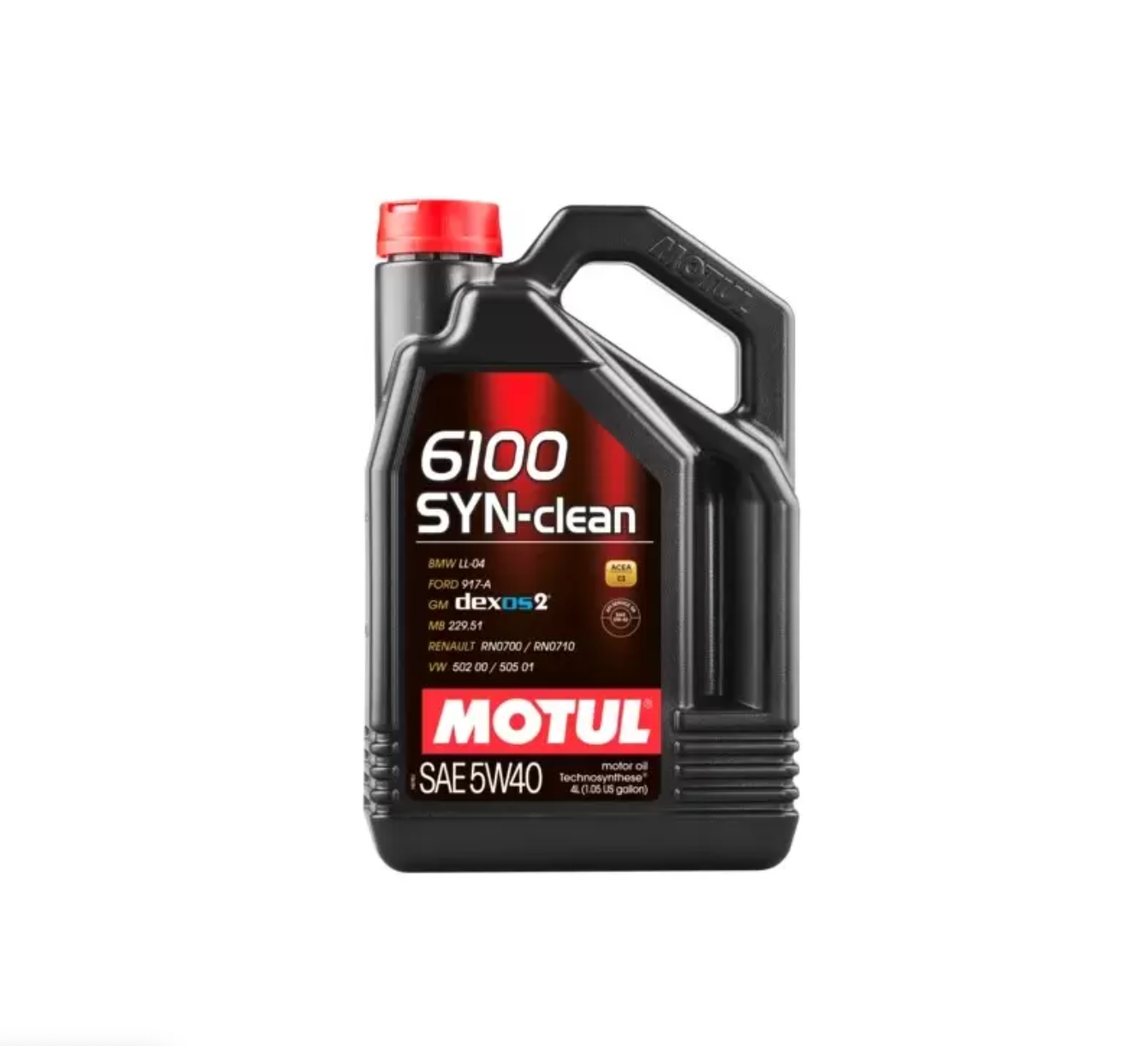 фото Motul масло моторное motul 6100 syn-clean 5w-40 4 л 107942