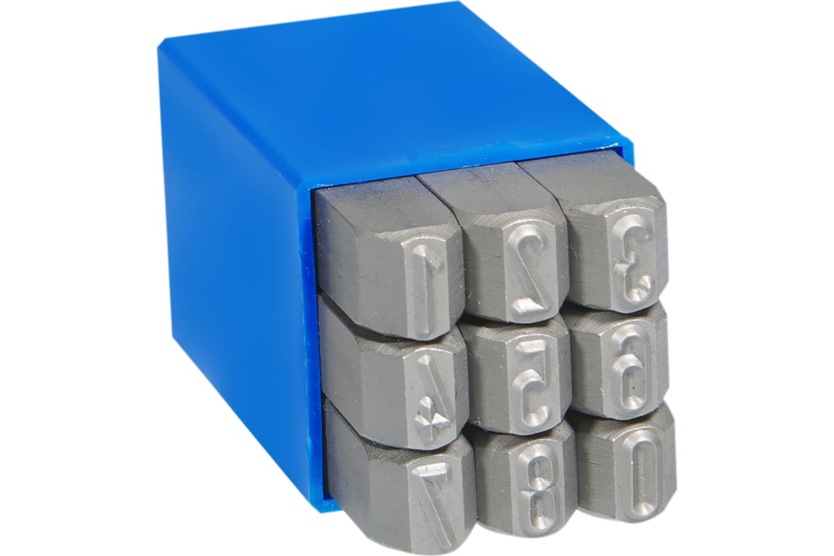 Набор цифровых клейм MASUS 10 мм 10645