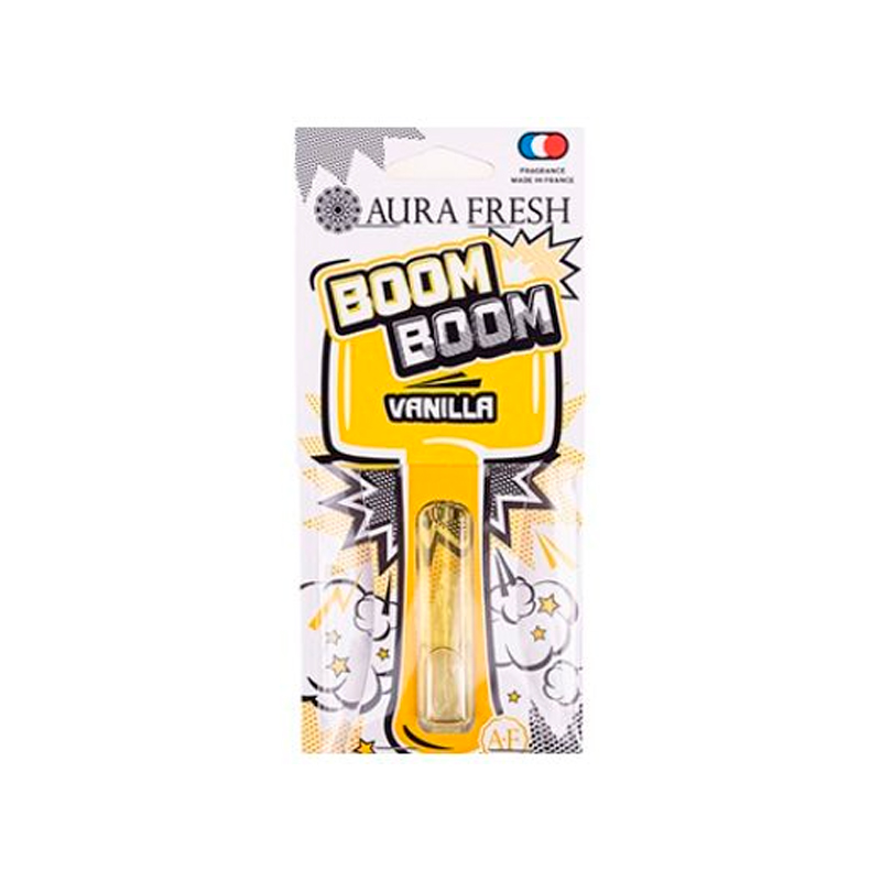 фото Ароматизатор подвесной aura fresh boom boom vanilla/ваниль 23308