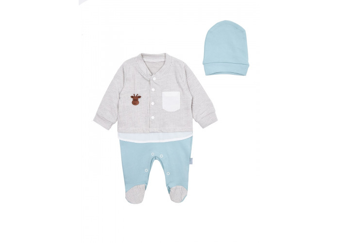 

Костюм детский MC.ELC Baby цв. зеленый р. 62