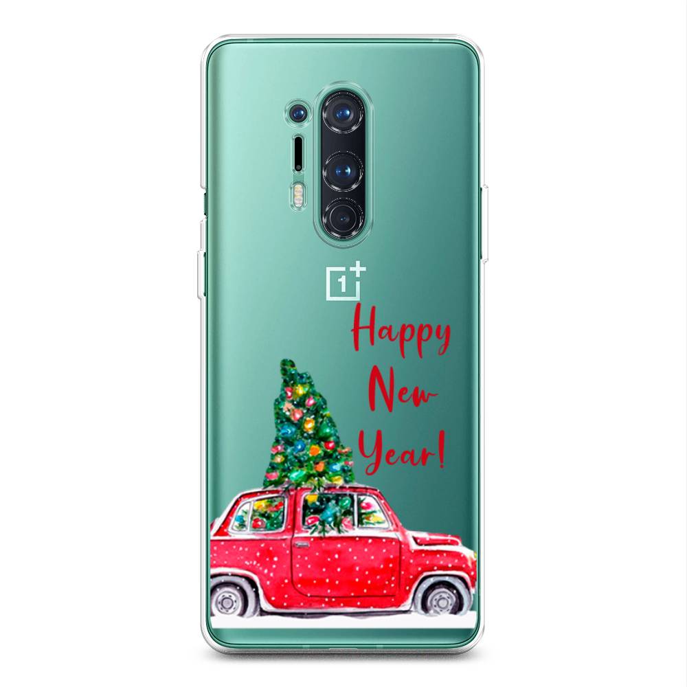 

Чехол на OnePlus 8 Pro "Happy New Year", Красный;зеленый, 151050-5