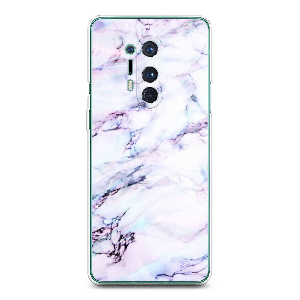 

Чехол на OnePlus 8 Pro "Радужный мрамор", Серый;фиолетовый, 151050-3