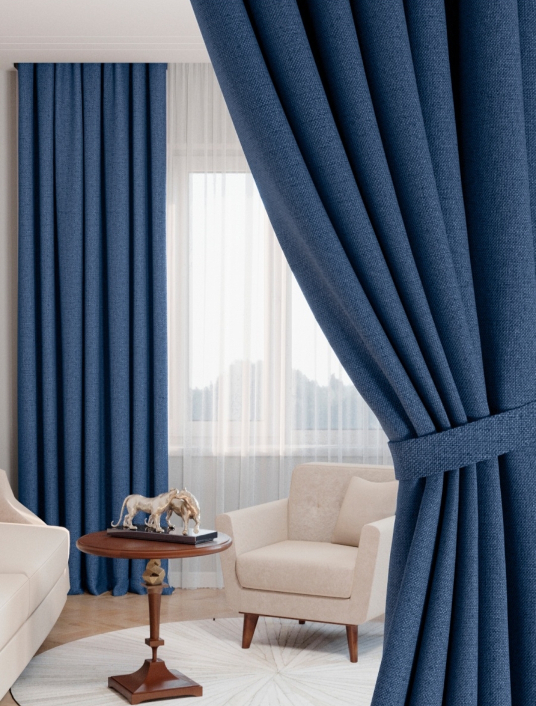 

Комплект штор MiaZZo РОГОЖКА БЛЭКАУТ 150*270 см.интерьерные классичекие 2 шт с подхватами, Шторы Рогожка Блэкаут 150*270 2 шт