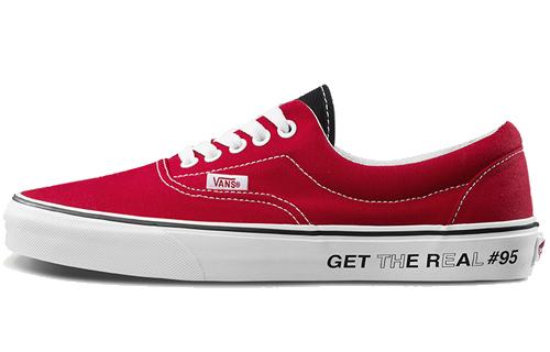 

Кеды унисекс Vans Era The Real красные 41 EU, Красный, Era The Real