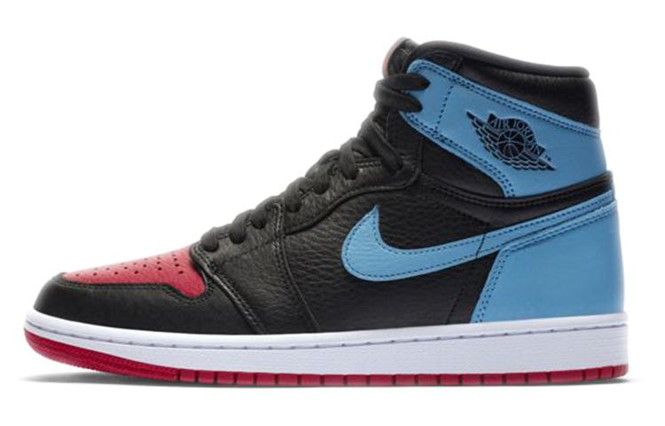 

Кеды унисекс Jordan Air Jordan 1 retro high og unc to chicago разноцветные 35.5 EU, Разноцветный, Air Jordan 1 retro high og unc to chicago