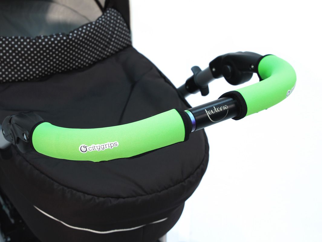 Чехлы Choopie CityGrips  на ручку для универсальной коляски длинные 513/9365 Neon Green