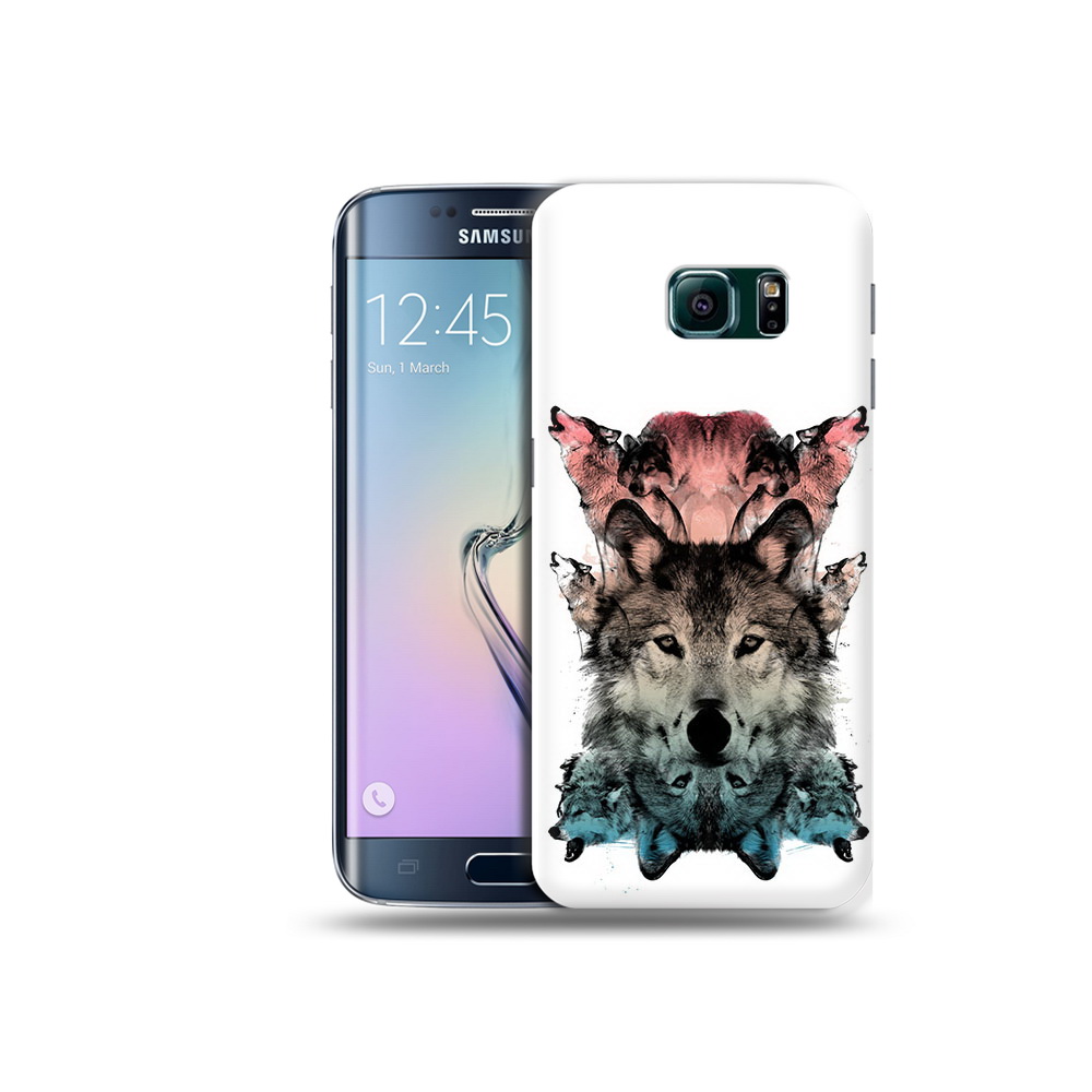 

Чехол MyPads Tocco для Samsung Galaxy S6 Edge стая, Прозрачный, Tocco