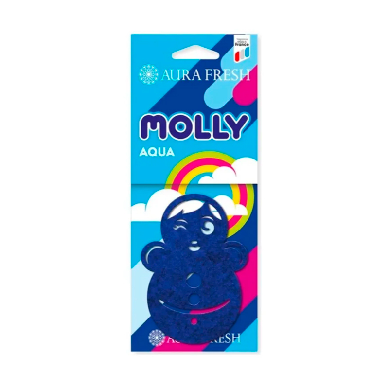 фото Ароматизатор подвесной (aqua/вода) aura fresh molly aur-m-0001