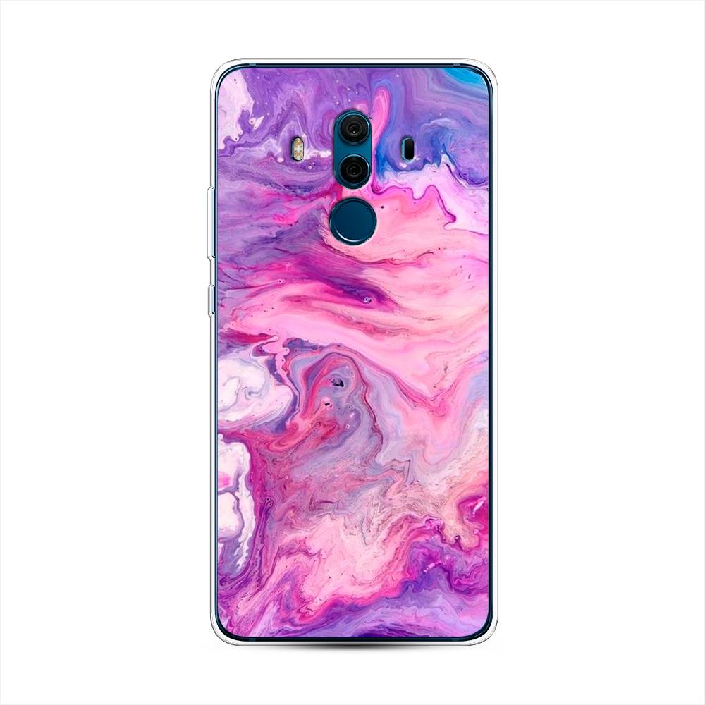 

Чехол на Huawei Mate 10 Pro "Нежно-розовая абстракция", Розовый, 63450-3