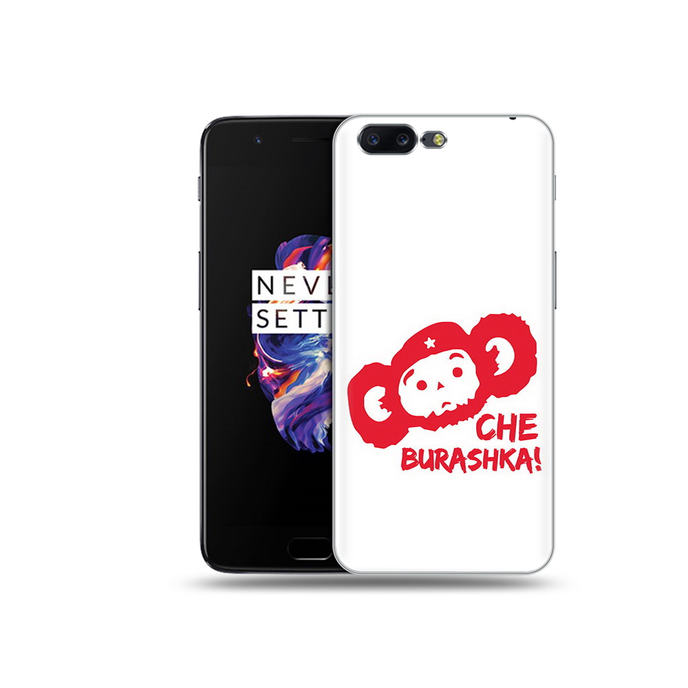 

Чехол MyPads Tocco для OnePlus 5 чебурашка, Прозрачный, Tocco