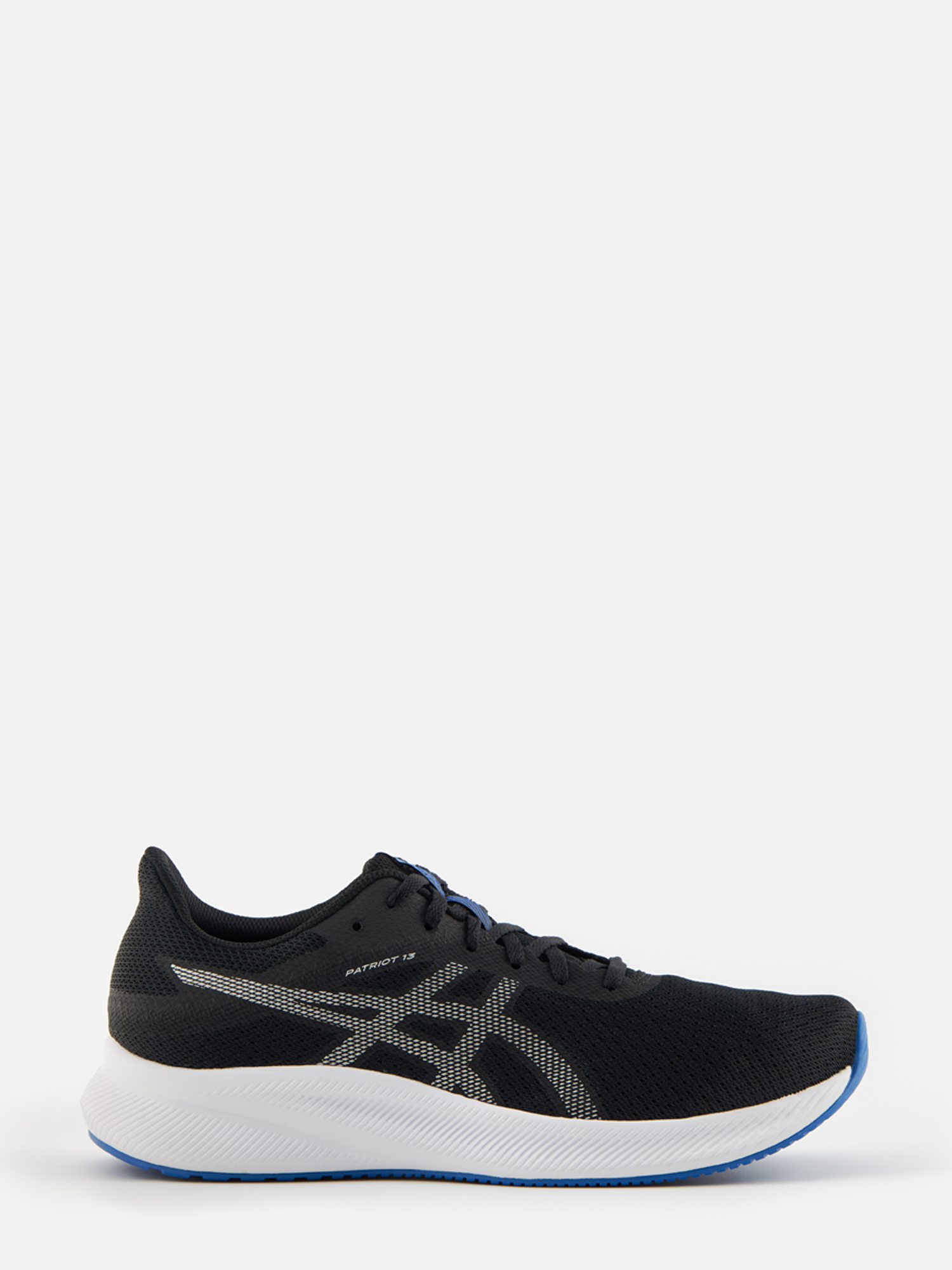 

Кроссовки мужские Asics PATRIOT 13 1011B485-005 черные 9 US, Черный, PATRIOT 13