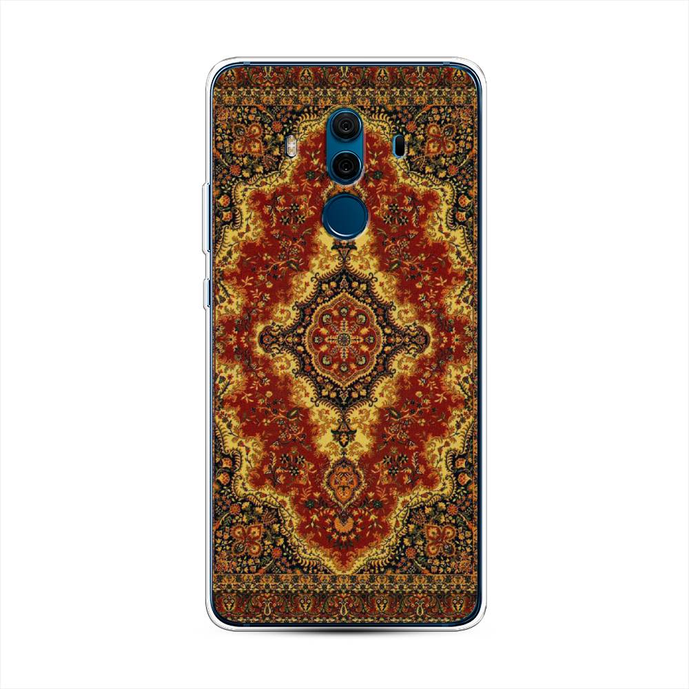 

Чехол на Huawei Mate 10 Pro "Ковер", Коричневый;золотистый;красный, 63450-3