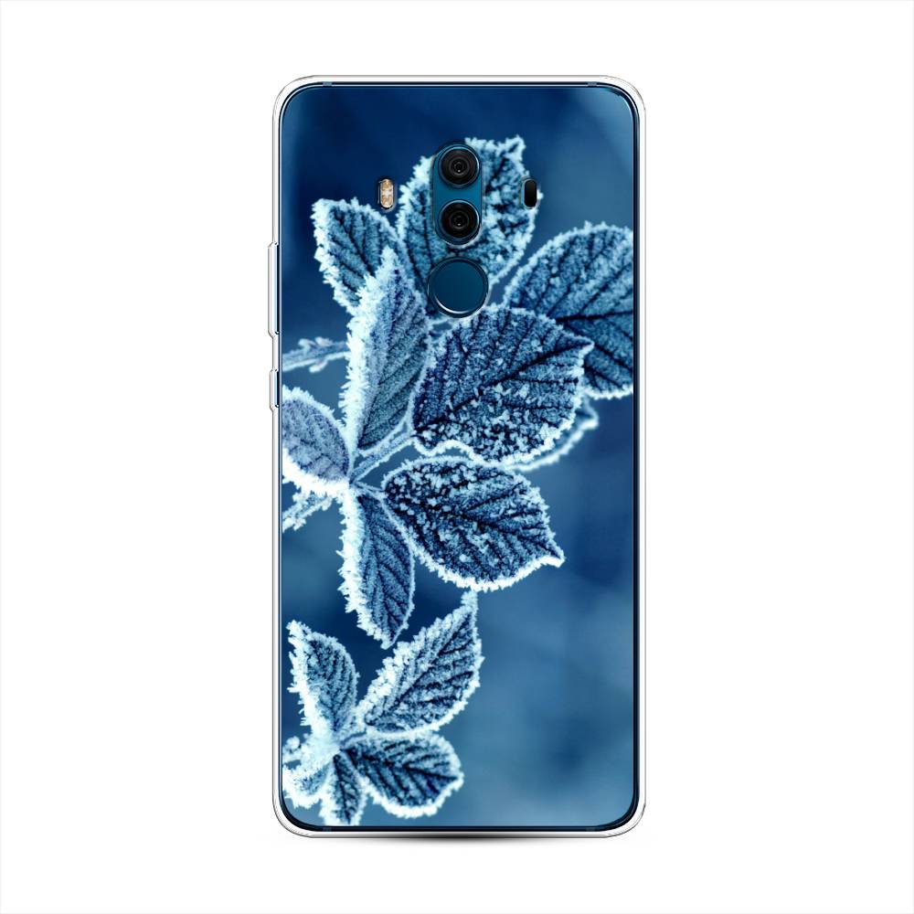 

Чехол на Huawei Mate 10 Pro "Зима 6", Голубой;белый, 63450-2
